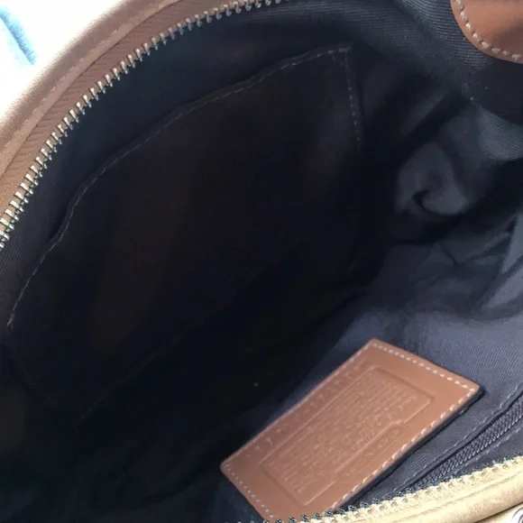 Vintage Coach Soho Tan Grommet Y2K Shoulder Bag - Picture 11 of 11